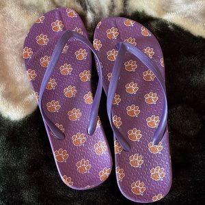 Clemson flip flops
